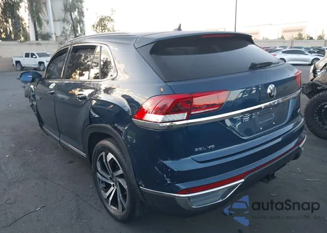 2020 Volkswagen Atlas Cross Sport 3.6L V6 Sel Premium from USA, damaged, VIN 1V2NE2CA9LC211710